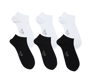 NUR DIE Damen-Bambus-Sneakersocken 