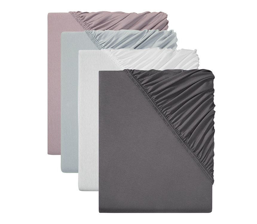 LIV&BO® Jersey-Modal-Spannbettlaken ca. 90 - 100 x 200 cm