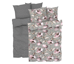 LIV&BO® Satin-Wendebettwäsche-Set ca. 200 x 220 cm