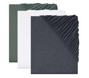 LIV&BO® Jersey-Spannbettlaken ca. 140 - 160 x 200 cm