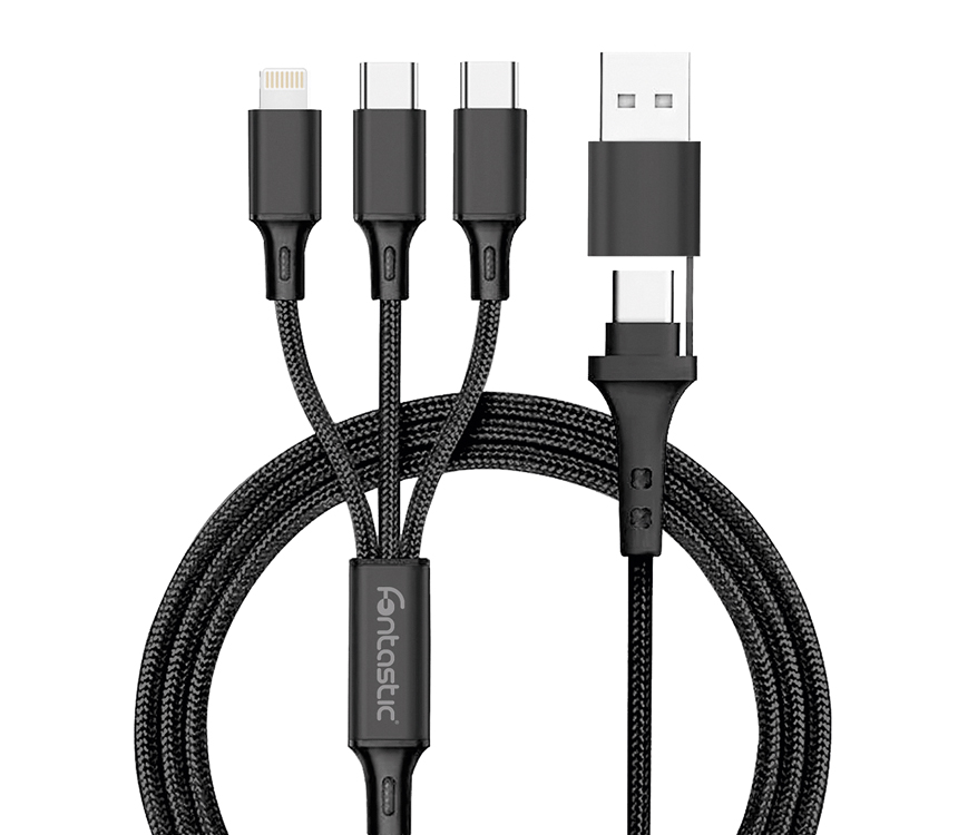 FONTASTIC 3in1-Lade- und Datenkabel »500350«
