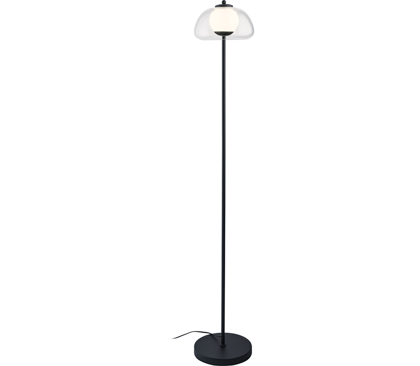 LIV&BO® LED-Stehleuchte mit Transparentglas