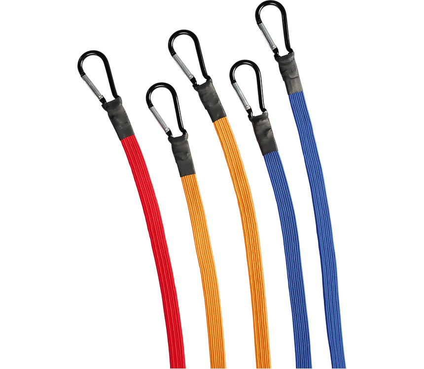 MY PROJECT® Spanngummi-Set mit Karabiner