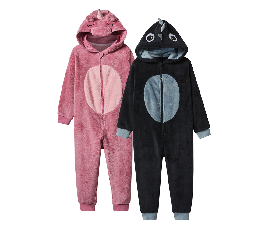 KUNIBOO® Kinder-Plüsch-Overall