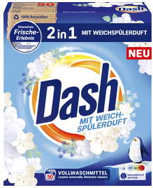 DASH 2in1 Voll- oder Colorwaschmittel