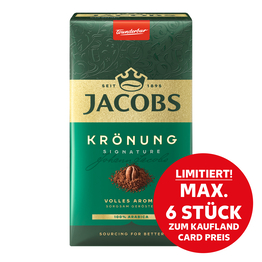 JACOBS Krönung oder CAFÉ HAG Kaffee JACOBS Krönung oder CAFÉ HAG Kaffee