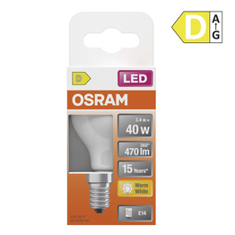 OSRAM LED-Filament-Tropfen E14 matt 3,4 W, 470 lm, 2.700 K