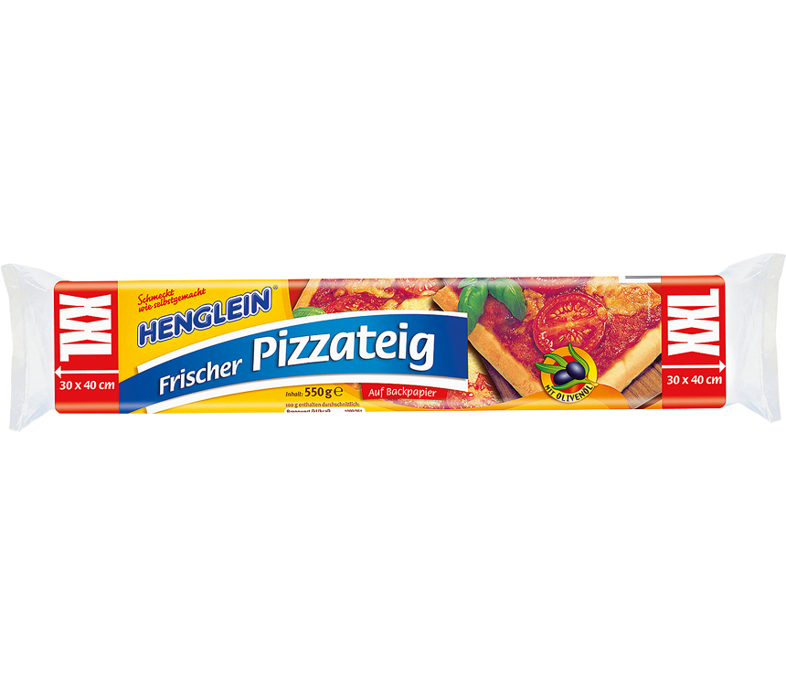 HENGLEIN Frischer Pizzateig XXL