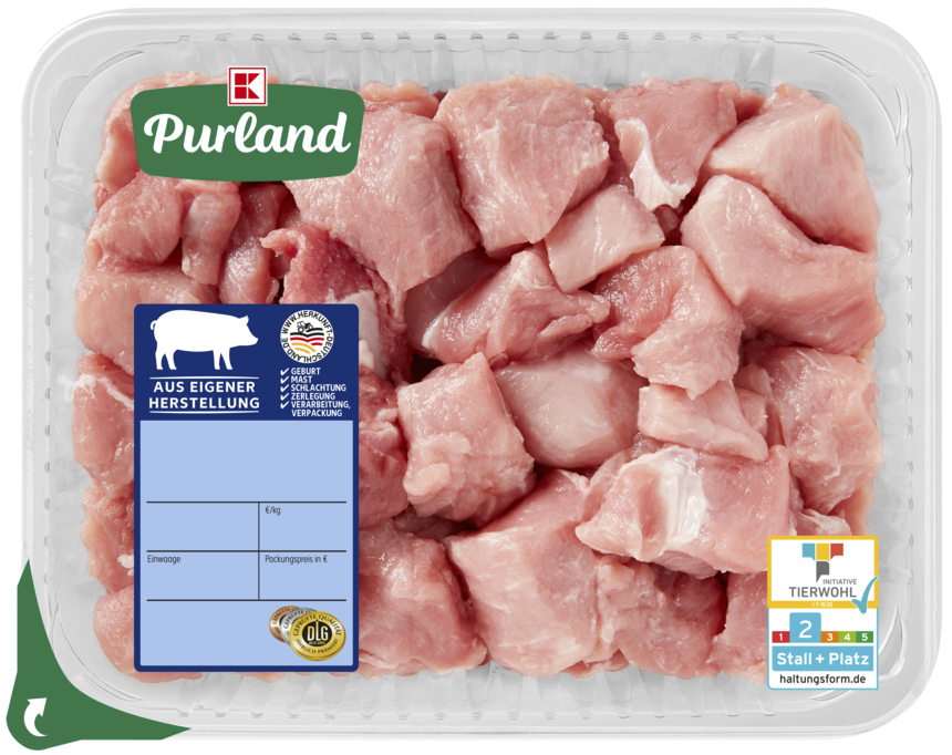 K-PURLAND Schweinegulasch XXL