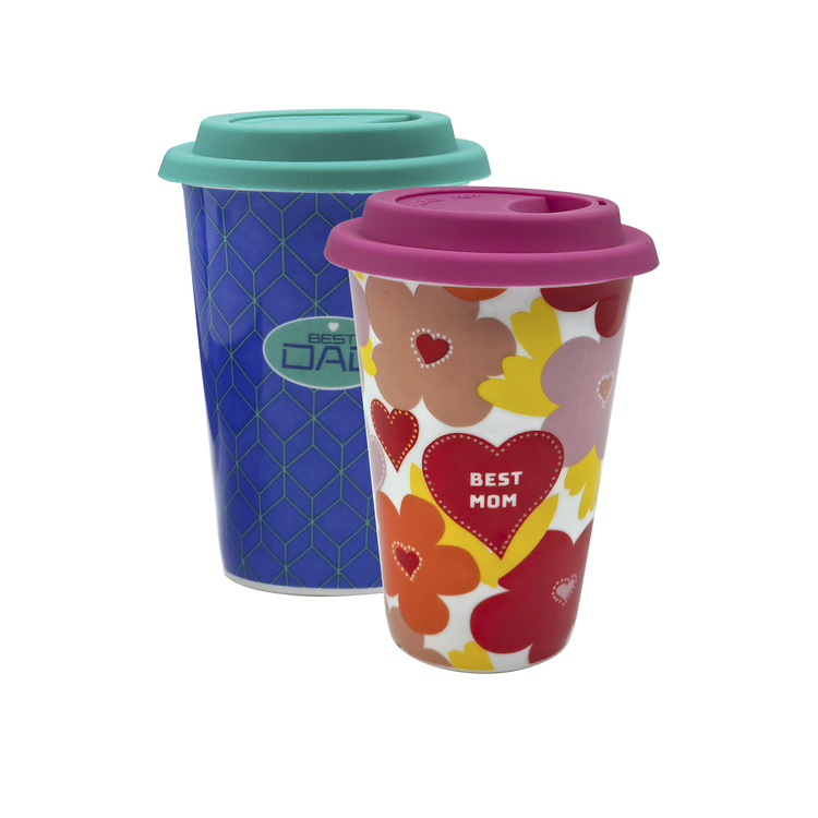 Coffee-to-go-Becher »Muttertag/Vatertag«