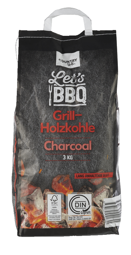 COUNTRYSIDE® Grill-Holzkohle