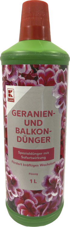 COUNTRYSIDE® Dünger für Geranien und Balkonpflanzen