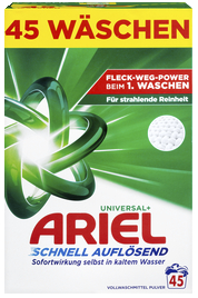 ARIEL Color- oder Universal- waschmittel