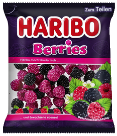 HARIBO Fruchtgummis oder Lakritze