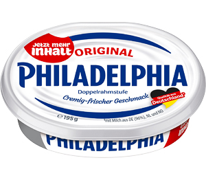 PHILADELPHIA Frischkäsezubereitung