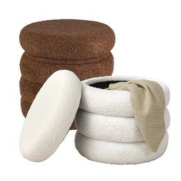 LIVARNO® Sitzpouf mit Staufach