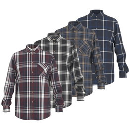 ESMARA MEN® Herren-Flanell-Freizeithemd