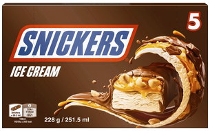 MARS oder SNICKERS Ice Cream MARS oder SNICKERS Ice Cream